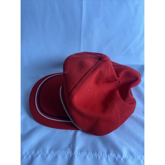 Turnberry Scotland Golf Hat Snapback Retro Red Embroidered Cap Adjustable - Picture 6 of 10